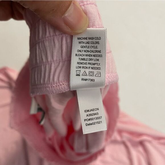 KOOLABURRA by UGG pink square cropped‎ lounge pants, elastic waist sz small - Picture 4 of 9